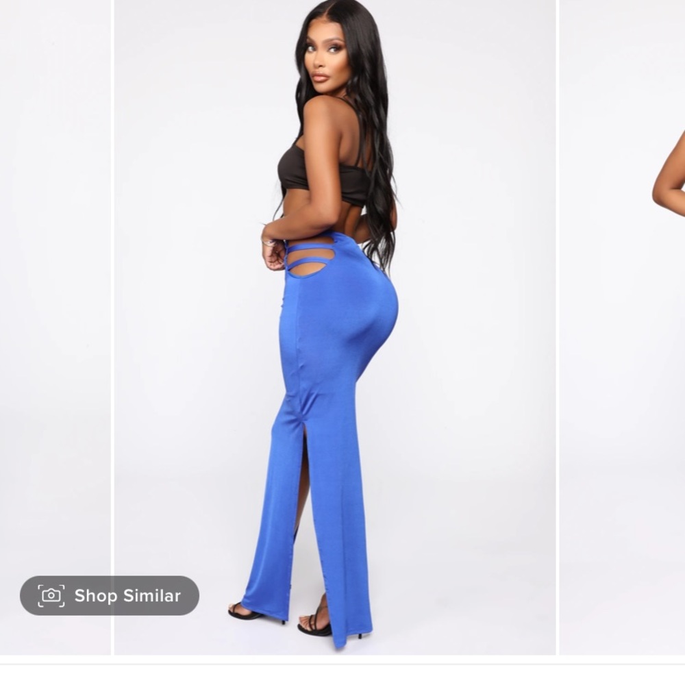 Fashion Nova Checking Me Out Maxi Skirt